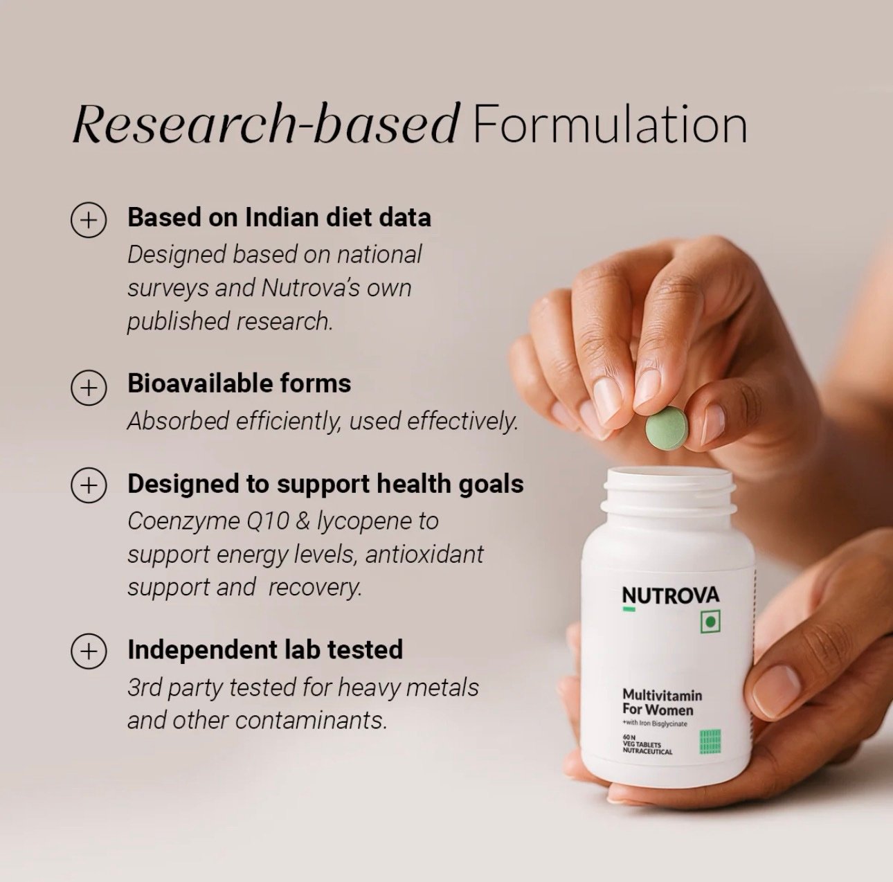 Nutrova Multivitamin For Women - Image 3