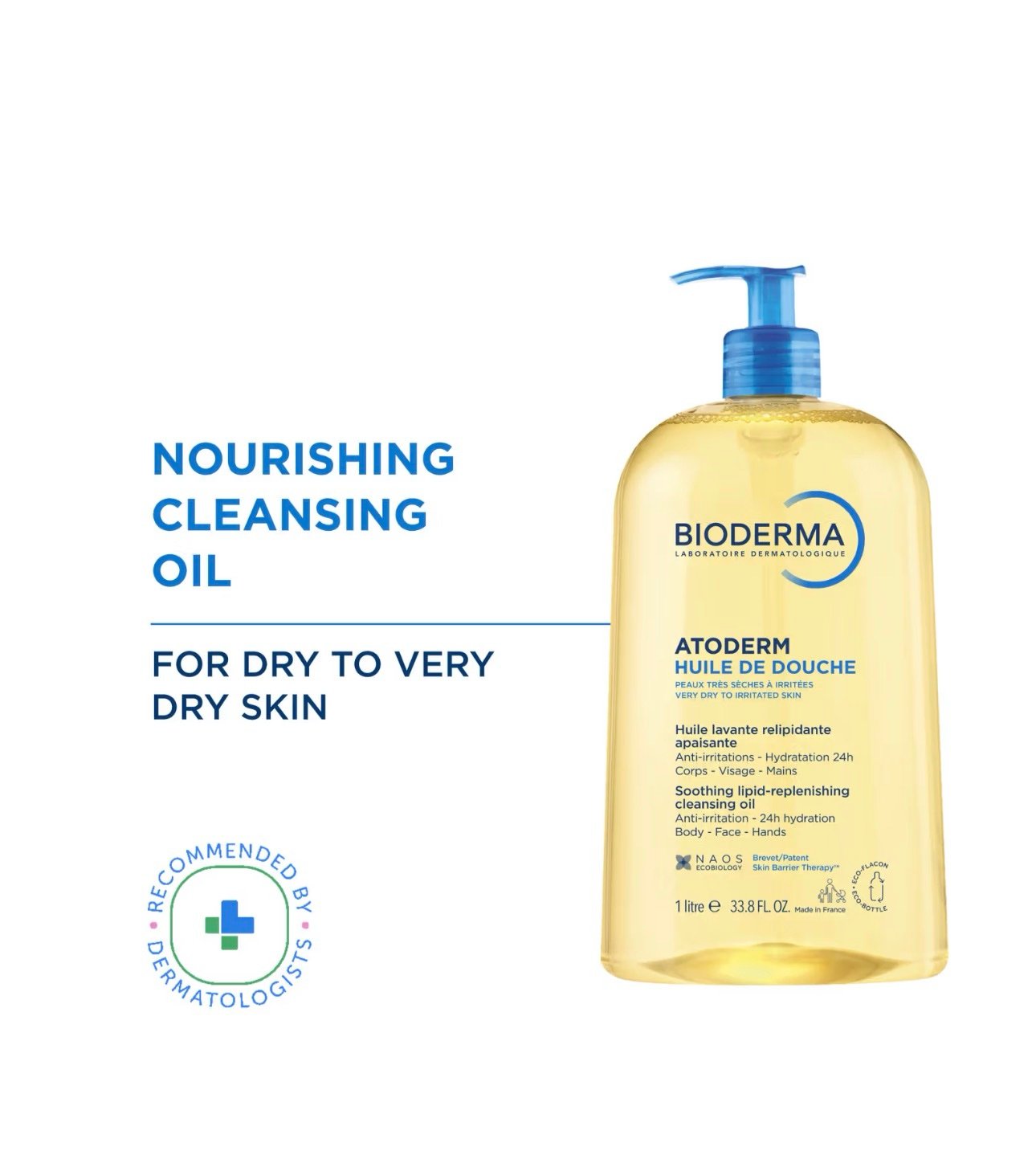 Bioderma Atoderm Huile De Douche 1000 ML
