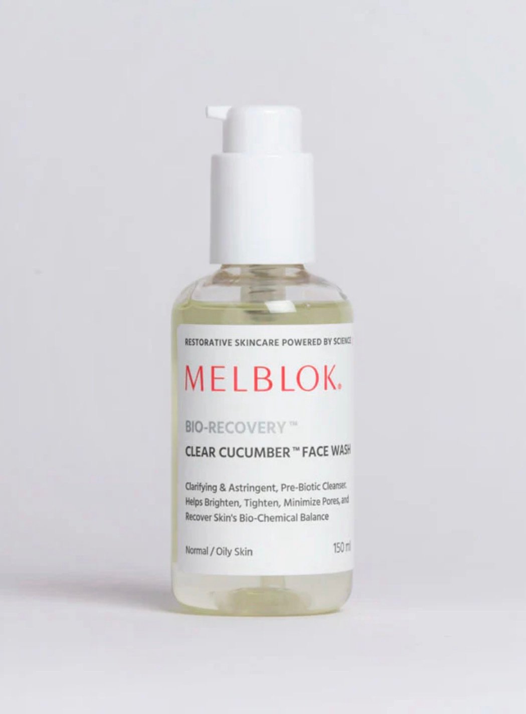 Melblok Bio-Recovery Clear Cucumber Face Wash